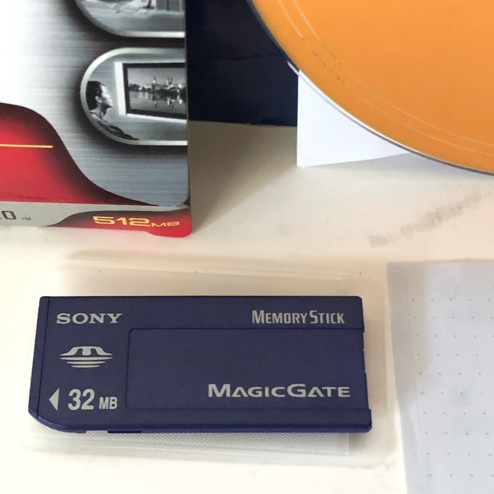 Sony Orange Card Reader Installation Disc